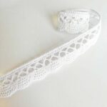 Мереживо 75428 000, біле