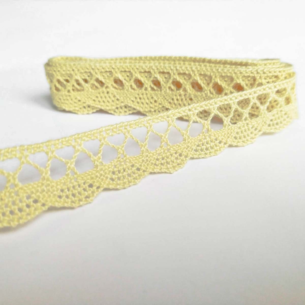 Мереживо 75428 081, світло-жовте - Зображення 2