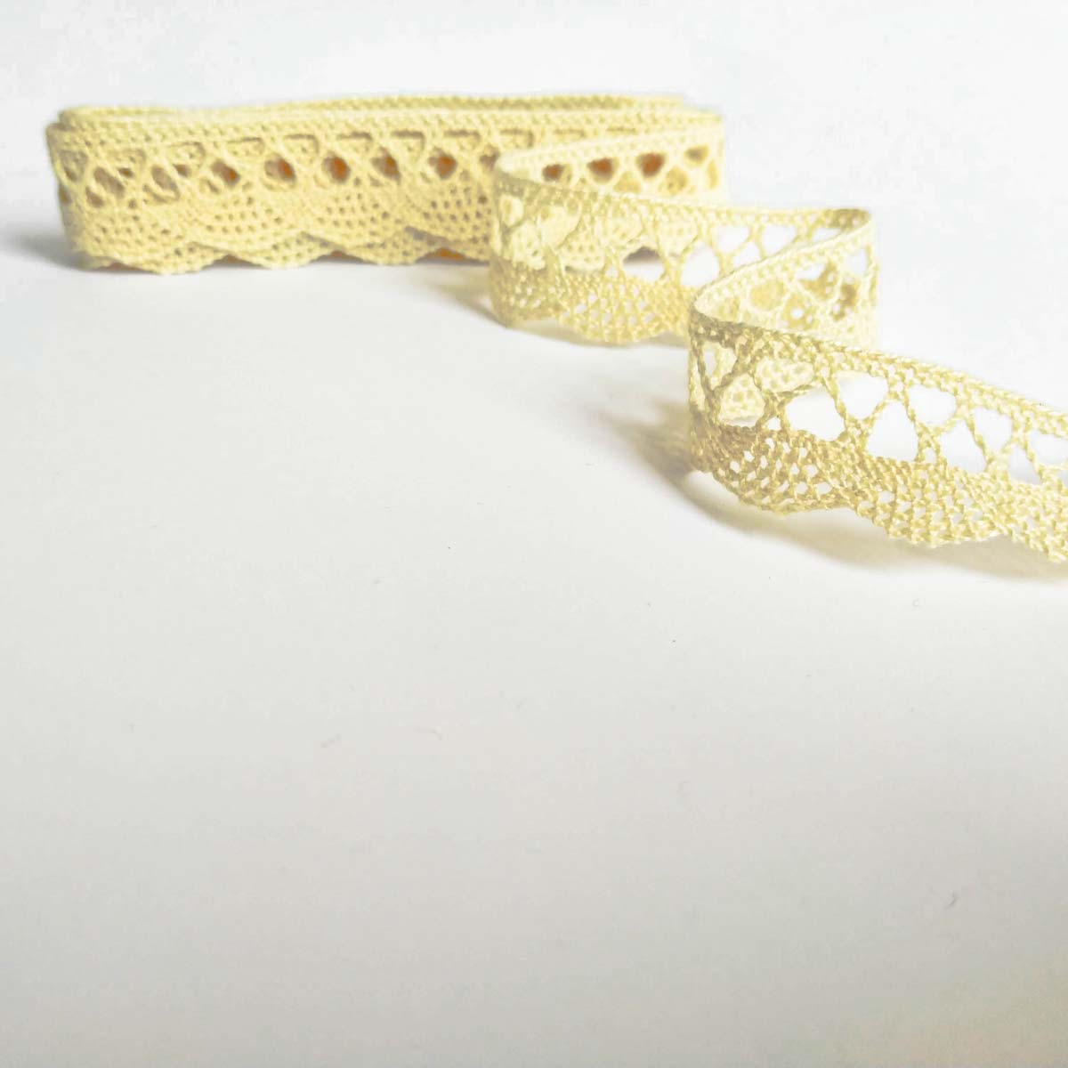 75428-081 Мереживо 75428 081, світло-жовте - Зображення 1