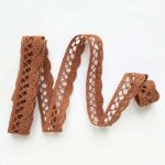 Мереживо 75428 122, теракотове, цегляне - Зображення 2