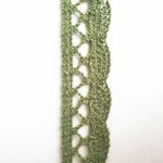 Мереживо 75428 124, оливкове - Зображення 2