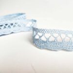 Мереживо 75428 363, блакитне