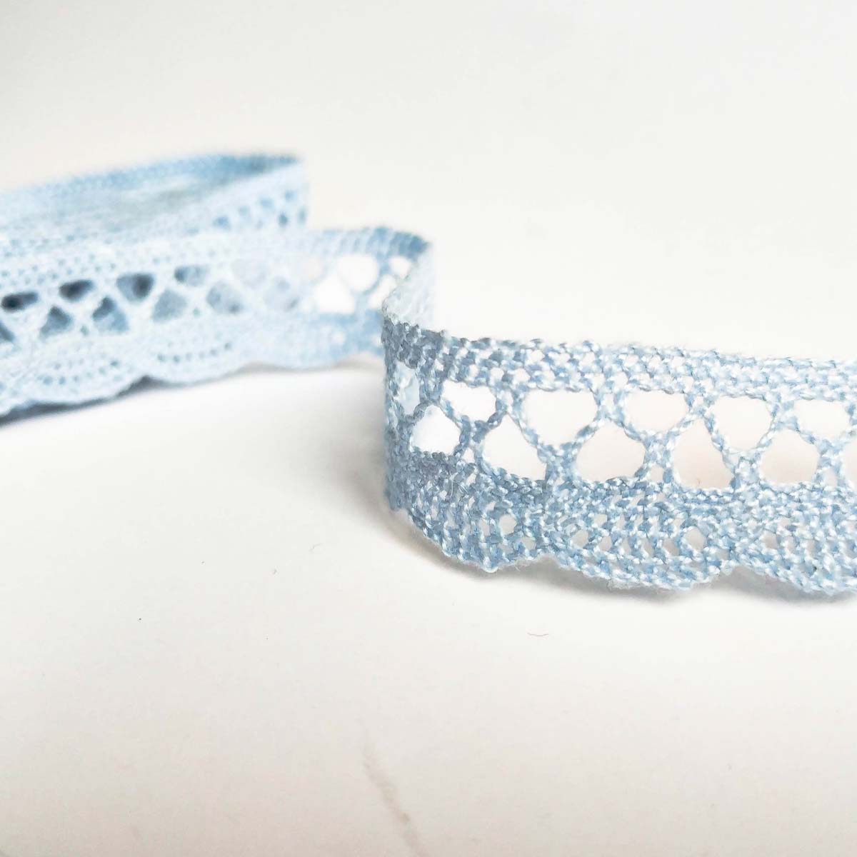 75428-363-1 Мереживо 75428 363, блакитне - Зображення 1