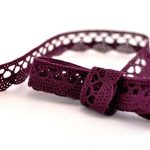 Мереживо 75428 018, фіолетове сливове