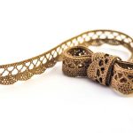 Мереживо 75428 185, темно-бежеве