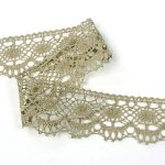 Мереживо 75238 21396, льон сірий - Зображення 2