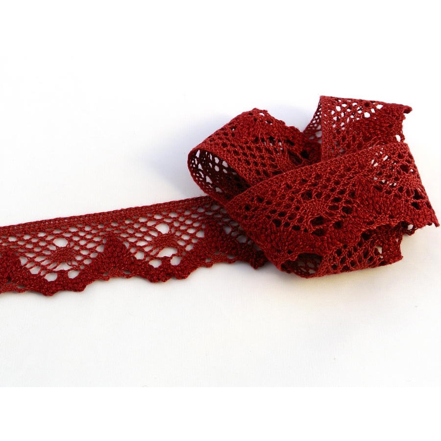 75261_06072-1 мереживо 75261 072 бордове