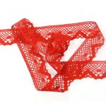 Мереживо 75261 083, червоний - Зображення 3