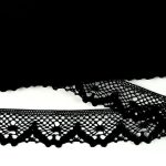 Мереживо 75261 100, чорне - Зображення 5