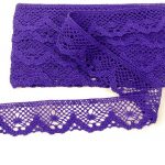 Мереживо 75261 345, фіолетовий, бузковий - Зображення 3