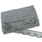 Мереживо 75261 398, сірий - Зображення 4