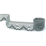 Мереживо 75261 398, сірий - Зображення 2