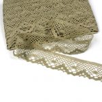 Мереживо 75261 21396, льон сірий - Зображення 2