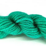 Нитка для вишивання вовняна НВ220, смарагдова