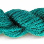 Нитка для вишивання вовняна НВ220, зелено-блакитна
