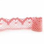 Мереживо 75261 082, рожеве, 40 мм - Зображення 2