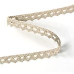 Мереживо 75361 200, суровий, нефарбоване, 09 мм