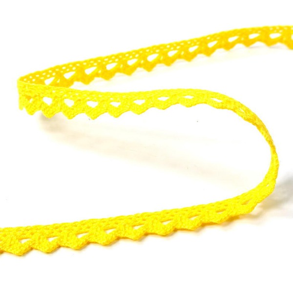 Мереживо 75361 181, жовте, 09 мм