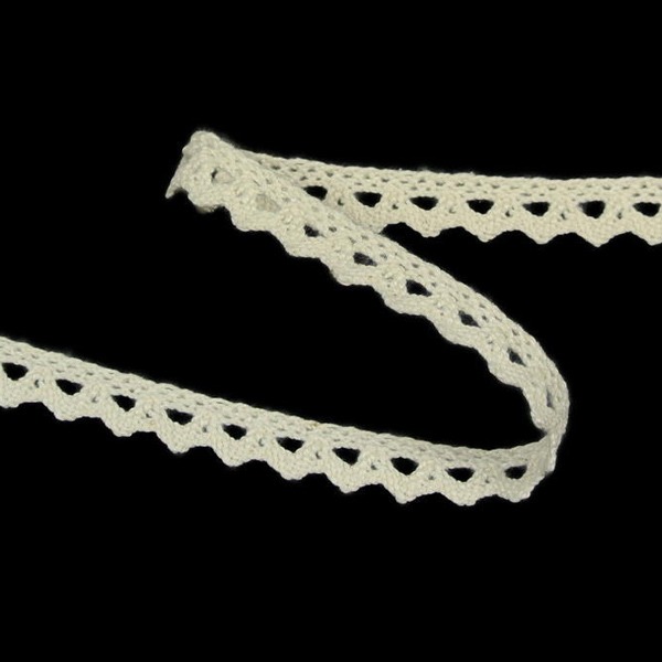 Мереживо 75361 200, суровий, нефарбоване, 09 мм