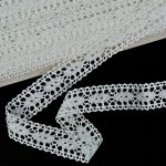 Мереживо 75393 21354, льон вибілений, 22 мм - Зображення 3