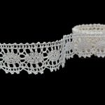 Мереживо 75394 21354, льон вибілений, 25 мм - Зображення 3