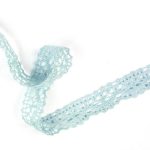 Мереживо 75395 084, блідо-синє, 16 мм - Зображення 3