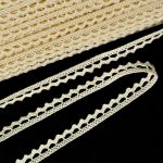 Мереживо 75397 200, суровий, нефарбоване, 09 мм