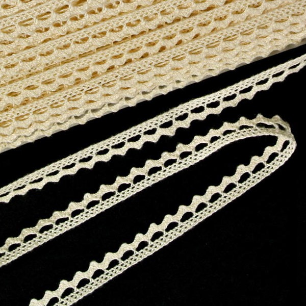 Мереживо 75397 200, суровий, нефарбоване, 09 мм