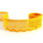 Мереживо 75414 071, темно-жовтий, 55 мм