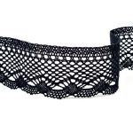 Мереживо 75414 100, чорне, 55 мм - Зображення 2