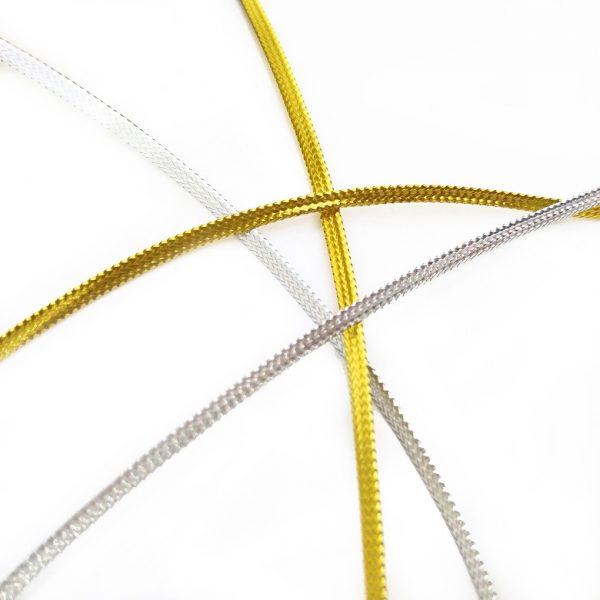 тасьма металізована золото срібло