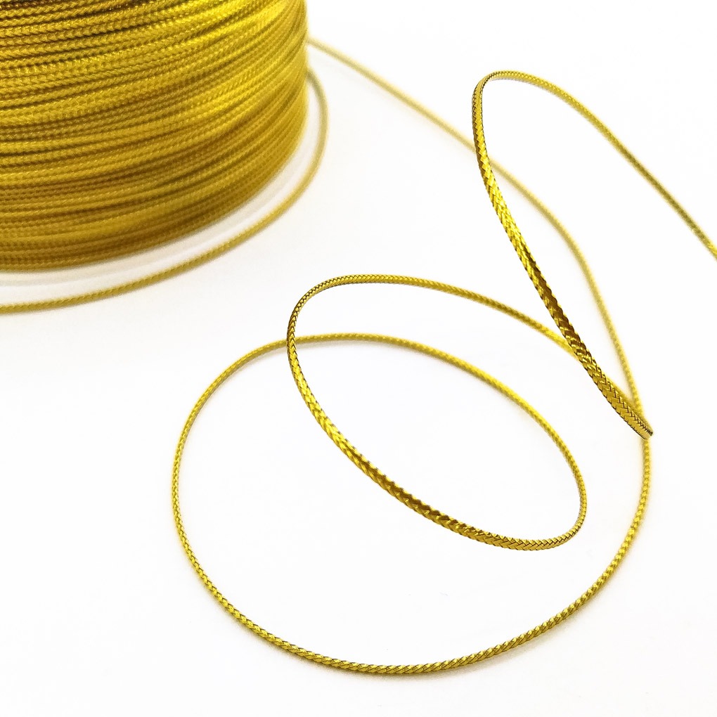 881210700-3 тасьма стрічка металева золота