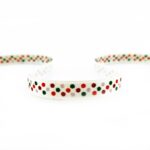 Стрічка з друком святкова кольорова