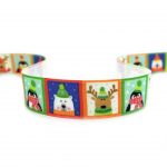 стрічка атласна олень пінгвін ведмідь