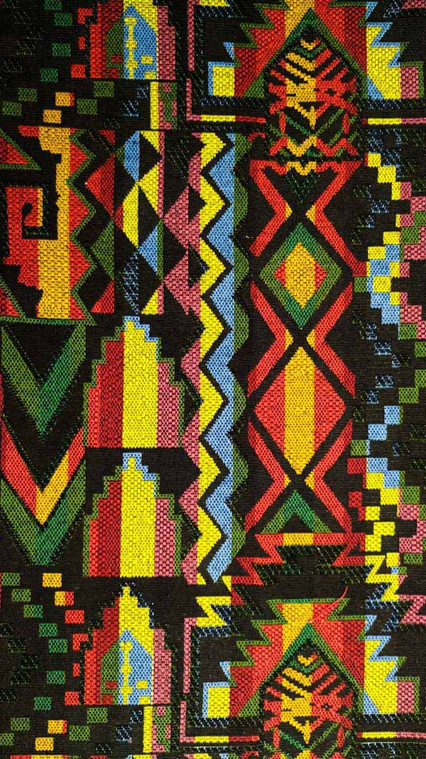 290 Гобелен 290 чорний геометричний - Зображення 1