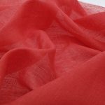Марлівка, лляна тканина 2с129/1309 червона - Зображення 3