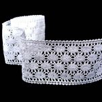 Мереживо 75117 000, біле, 80 мм - Зображення 3