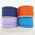 Шнур бавовняний плетений кольоровий, 5,3 ± 0,2 мм, Pega - Зображення 3