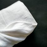 Конопляна тканина 61025, білого кольору, ширина 290 см, Італія - Зображення 2