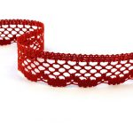 Мереживо 75067 052, темно-червоне, 47 мм