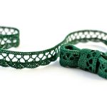 Мереживо 75099 073, темно-зелене, 18 мм