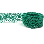 Мереживо 82129 019, зелений, 25 мм