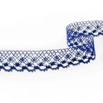 Мереживо 82222 074, темно-синє, 21 мм