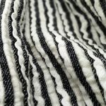 3D тканина чорно-біла