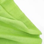Лляна тканина 4с33/454 колір світлий авокадо, костюмна - Зображення 2