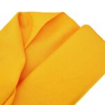 Лляна тканина 4с33/1252 яскраво-жовта, костюмна - Зображення 2