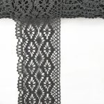 Мереживо 75188 398, сіре,100 мм