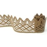 Мереживо 75293 185, темно-бежевий, 68 мм