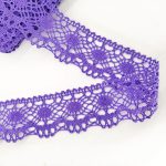 Мереживо 75238 395, світло-фіолетовий, 51 мм