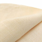 Льон тканина 4с33/951 пастельна ніжно-жовта - Зображення 2